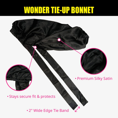 Wonder Tie-Up Bonnet - X-Long