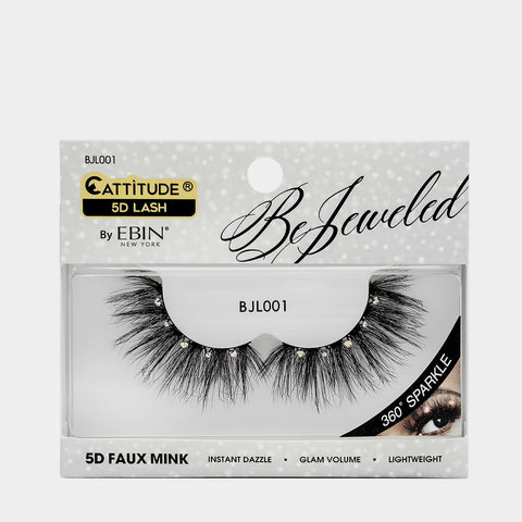CATTITUDE 5D BEJEWELED LASHES- SHOOTING STAR