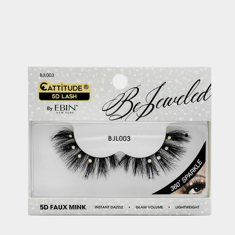 CATTITUDE 5D BEJEWELED LASHES - GOLDEN HOUR