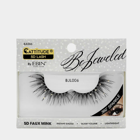 CATTITUDE 5D BEJEWELED LASHES - DAWN