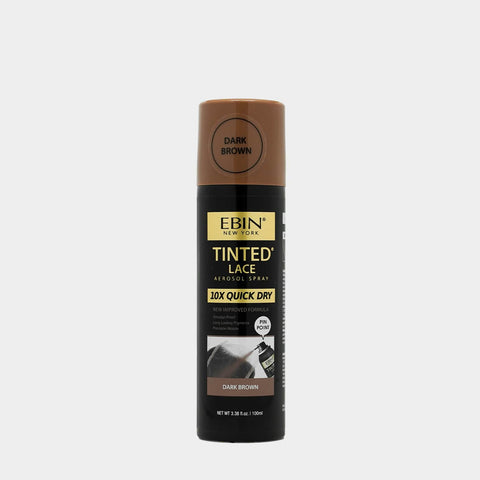 10X Quick Dry Tinted Lace Spray - Dark Brown