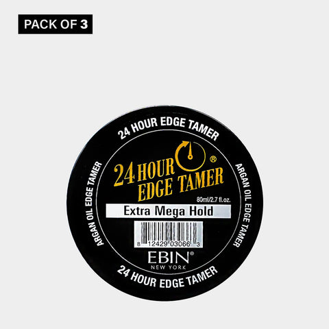 24 Hour Edge Tamer 3 Pack - Extra Mega Hold 2.7oz/ 80ml