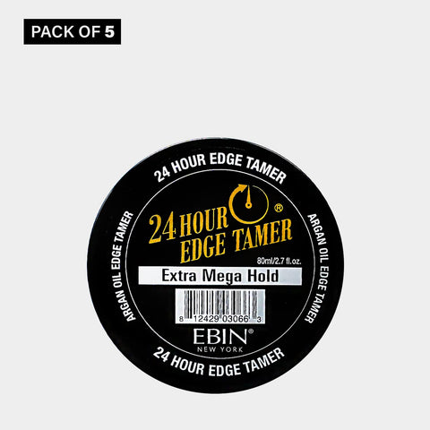 24 Hour Edge Tamer 5 Pack - Extra Mega Hold 2.7oz/ 80ml