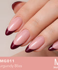 MOOD: TOO GLOSSED Glazing - Burgundy Bliss - EBIN NEW YORK