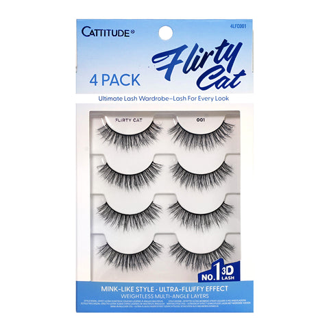 CATTITUDE Lashes - Flirty Cat (001) - EBIN NEW YORK