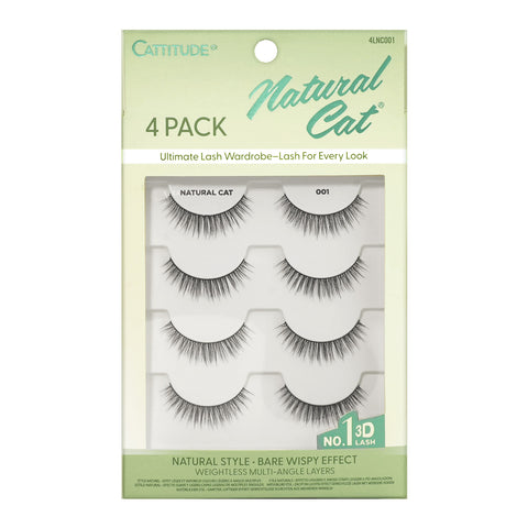 CATTITUDE Lashes - Natural Cat (001) - EBIN NEW YORK