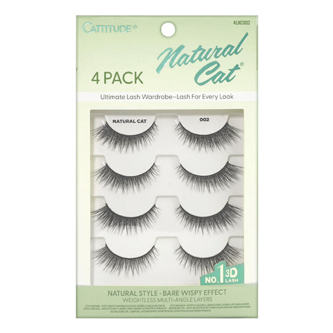 CATTITUDE Lashes - Natural Cat (002) - EBIN NEW YORK