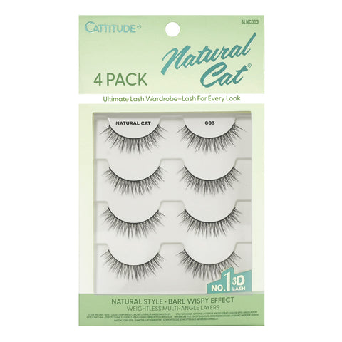 CATTITUDE Lashes - Natural Cat (003) - EBIN NEW YORK