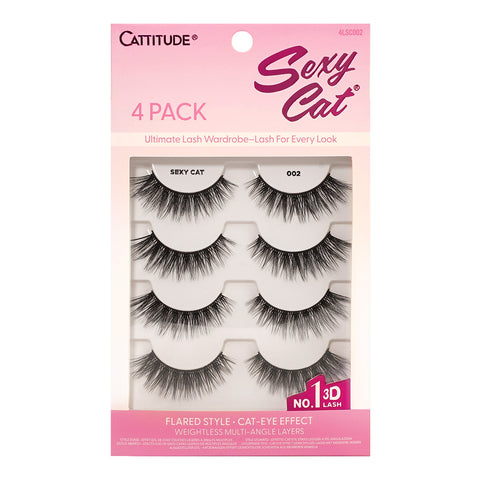 CATTITUDE Lashes - Sexy Cat (002) - EBIN NEW YORK