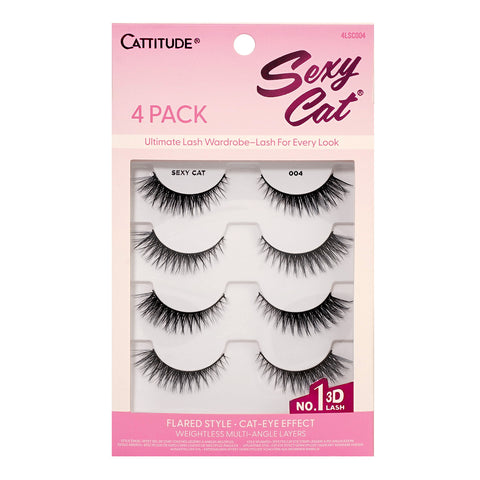 CATTITUDE Lashes - Sexy Cat (004) - EBIN NEW YORK