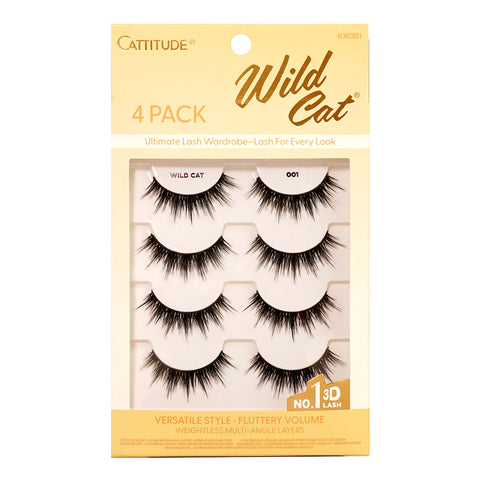 CATTITUDE Lashes - Wild Cat (001) - EBIN NEW YORK