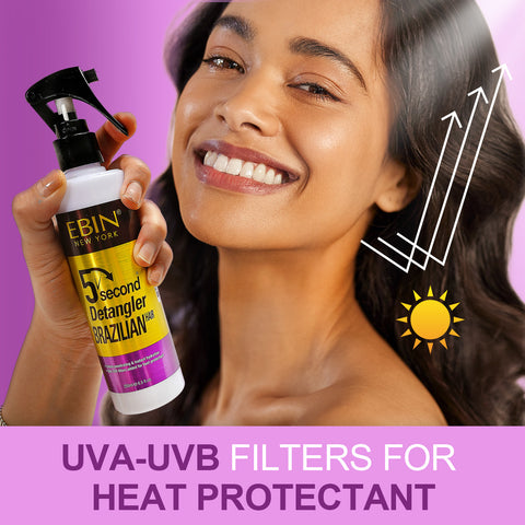 5 Second Argan Oil Brazilian Detangler - 8.5oz/ 250ml