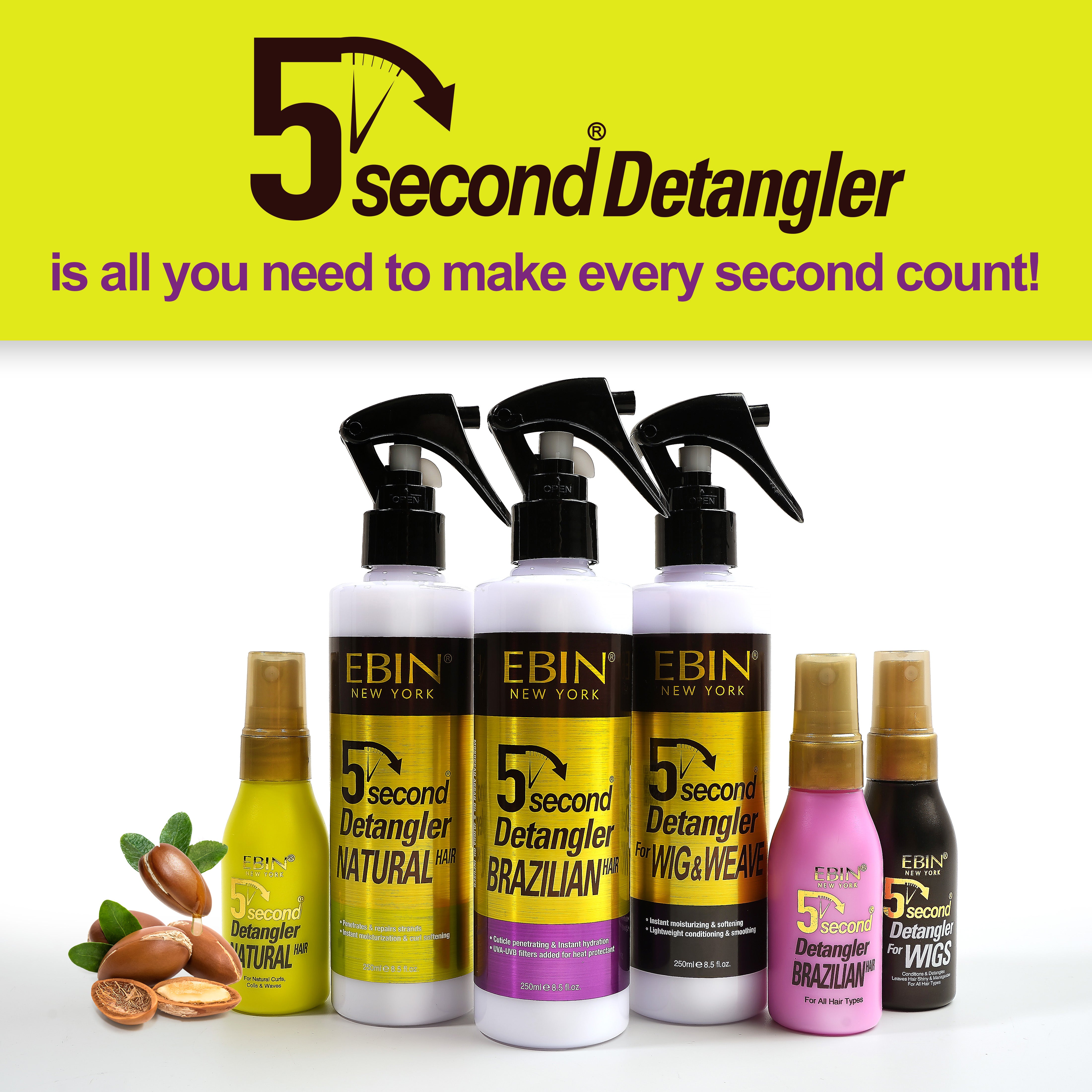 5 Second Natural Detangler | EBIN NEW YORK