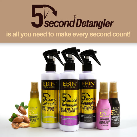 5 Second Wig Detangler - 2oz/ 60ml