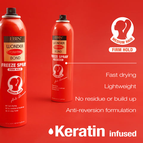 Wonder Ponytail Bond Freeze Spray - Firm Hold