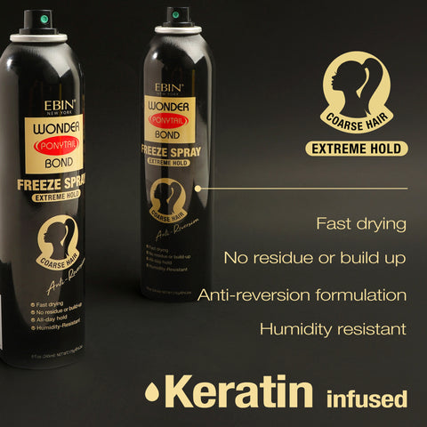 Wonder Ponytail Bond Freeze Spray - Extreme Hold