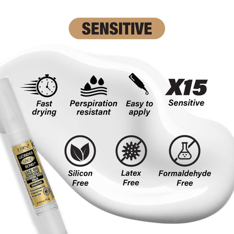 Wonder Lace Bond Silicone Pen Type 4g - Extreme Firm Hold (Sensitive)