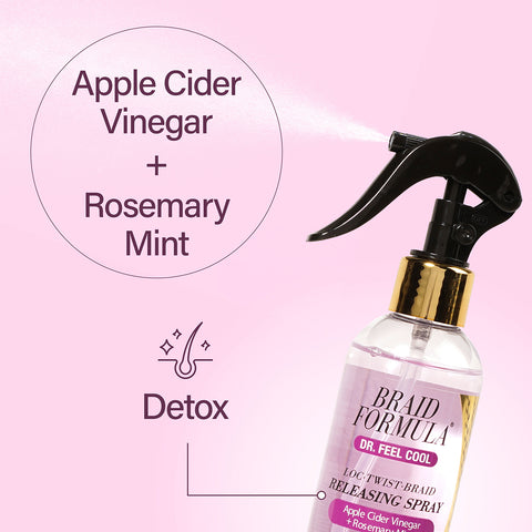 Dr. Feel Cool Loc. Twist. Braid. Releasing Spray (250ML)