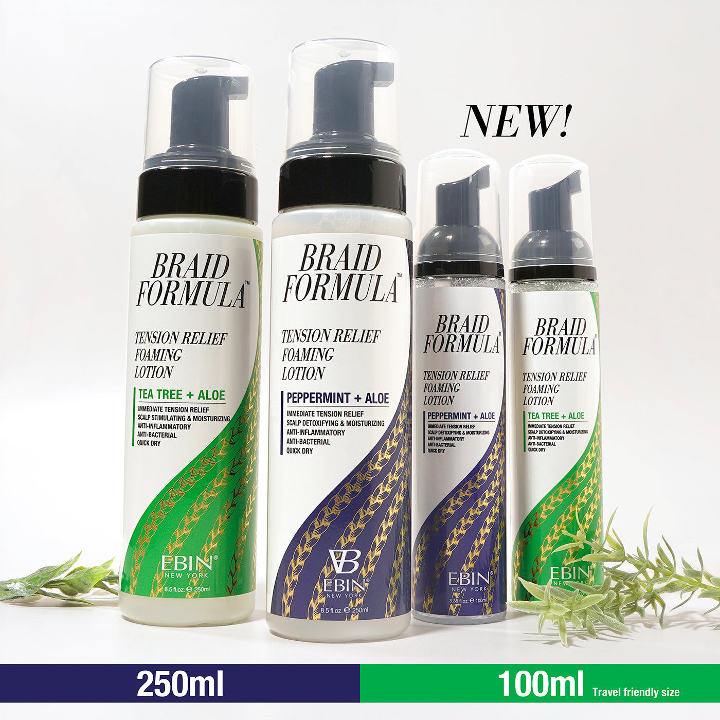 Tension Relief Foaming Lotion - Tea Tree – EBIN NEW YORK