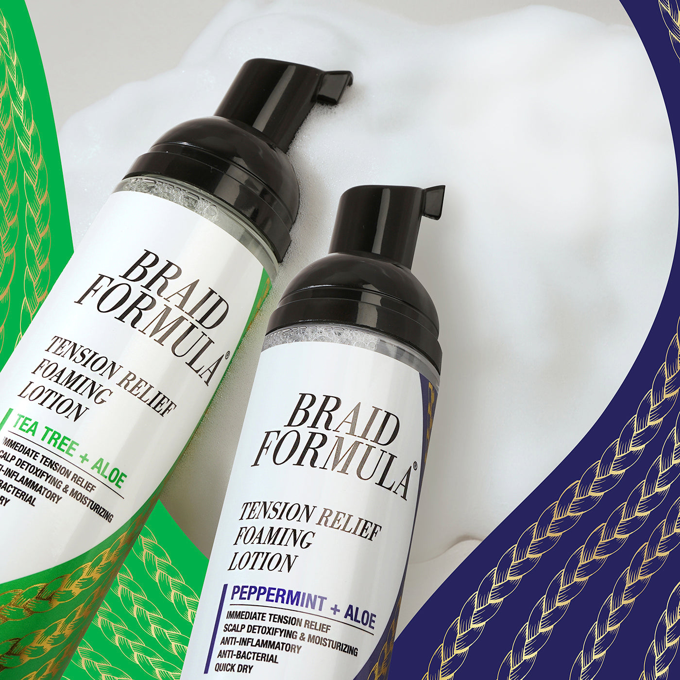 Tension Relief Foaming Lotion - Peppermint – EBIN NEW YORK