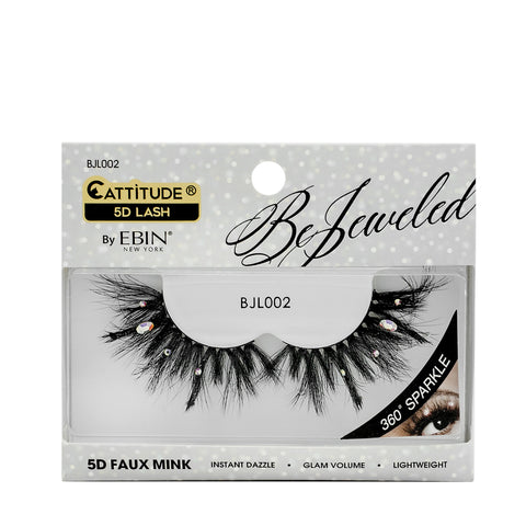 CATTITUDE 5D BEJEWELED LASHES - AURORA