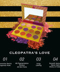 Cleopatra's Love - Secret of Pharaoh Eyeshadow Palette - EBIN NEW YORK