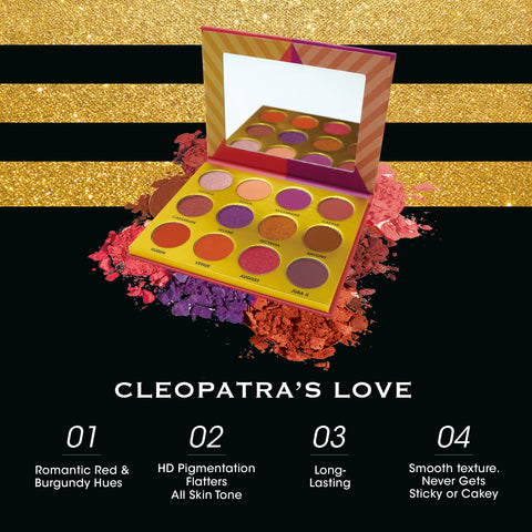 Cleopatra's Love - Secret of Pharaoh Eyeshadow Palette - EBIN NEW YORK