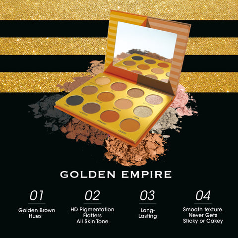Golden Empire - Secret of Pharaoh Eyeshadow Palette