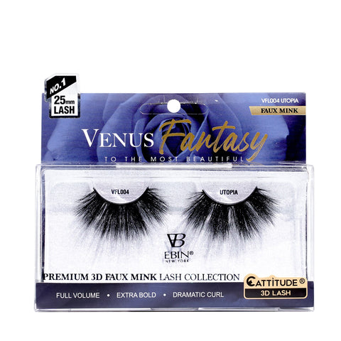 Venus Fantasy 25mm Faux Mink 3D Lashes - UTOPIA
