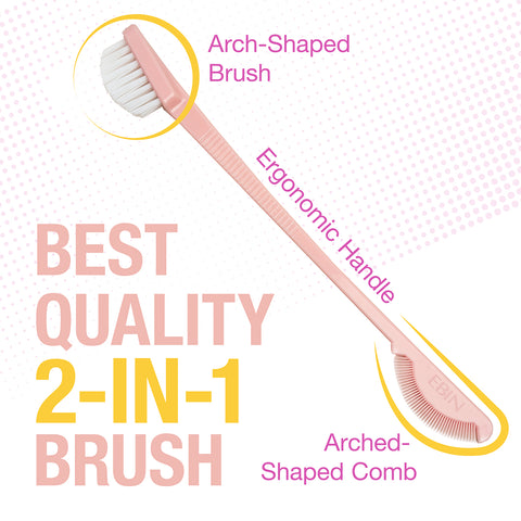 24 Hour Edge Tamer Brushes Nylon - 3 Pack