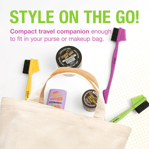 24hour Edge Tamer 3-IN-1 Brush & Comb