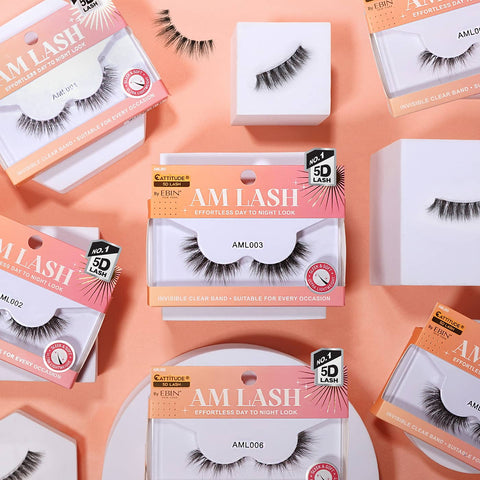 Cattitude 5D AM Lashes- Wispy Natural