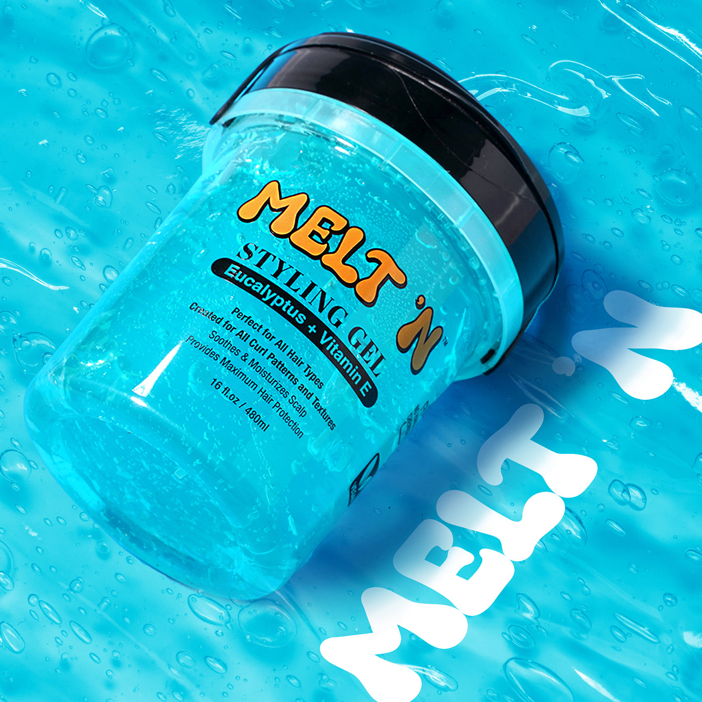 MELT'N Styling Gel - Eucalyptus Oil + Vitamin E – EBIN NEW YORK