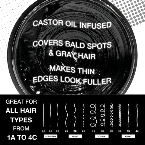 24 Hour Colored Edge Tamer - Dark Brown