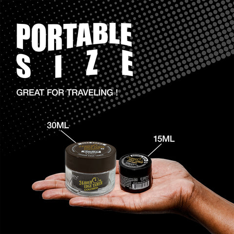 24 Hour Colored Edge Tamer - Natural Black