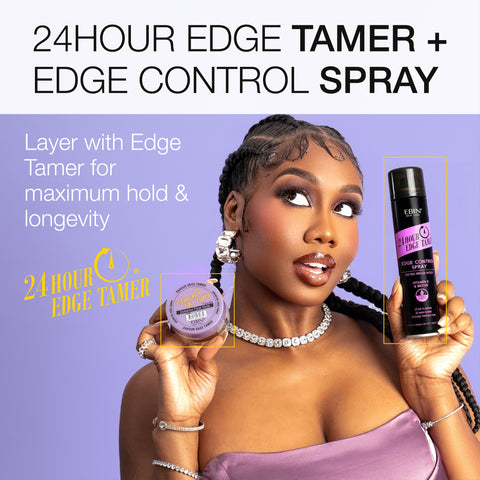 24 Hour Edge Tamer - Edge Control Spray (Extra Mega Hold) - EBIN NEW YORK