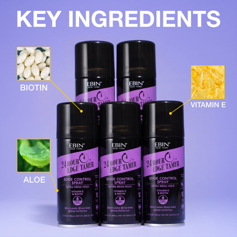 24 Hour Edge Tamer - Edge Control Spray (Extra Mega Hold) - EBIN NEW YORK