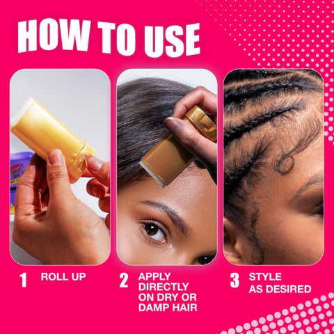 24 Hour Edge Tamer Sleek Hair Wax Stick - Original (0.53oz)