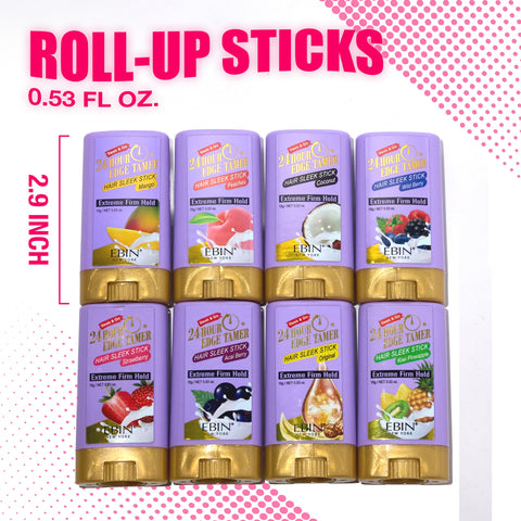 24 Hour Edge Tamer Sleek Hair Wax Stick - Coconut (0.53oz)