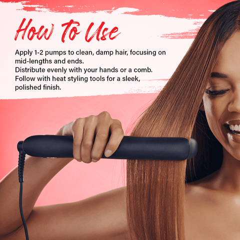 24 Hour Tamer Heat Protectant Silk Shield Thermal Serum - 2.7oz/ 80ml