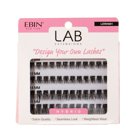 LAB EXTENSIONS DIY Cluster Lashes - Hybrid - EBIN NEW YORK