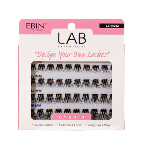 LAB EXTENSIONS DIY Cluster Lashes - Hybrid - EBIN NEW YORK