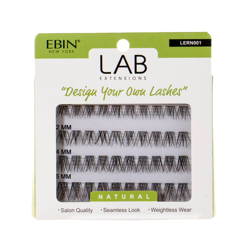 LAB EXTENSIONS DIY Cluster Lashes - Natural - EBIN NEW YORK