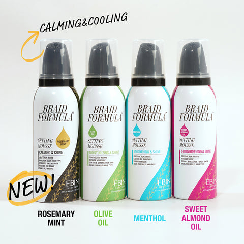 SETTING MOUSSE MOISTURIZING & SHINE - OLIVE OIL