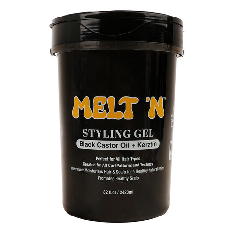 MELT'N Styling Gel - Black Castor Oil + Keratin