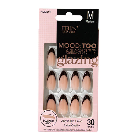 MOOD: TOO GLOSSED Glazing - Burgundy Bliss - EBIN NEW YORK