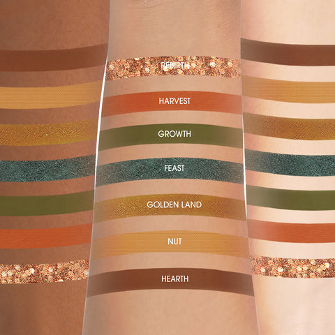 Nature's Embrace - Secret of Pharaoh 7 Shades Eyeshadow Palette