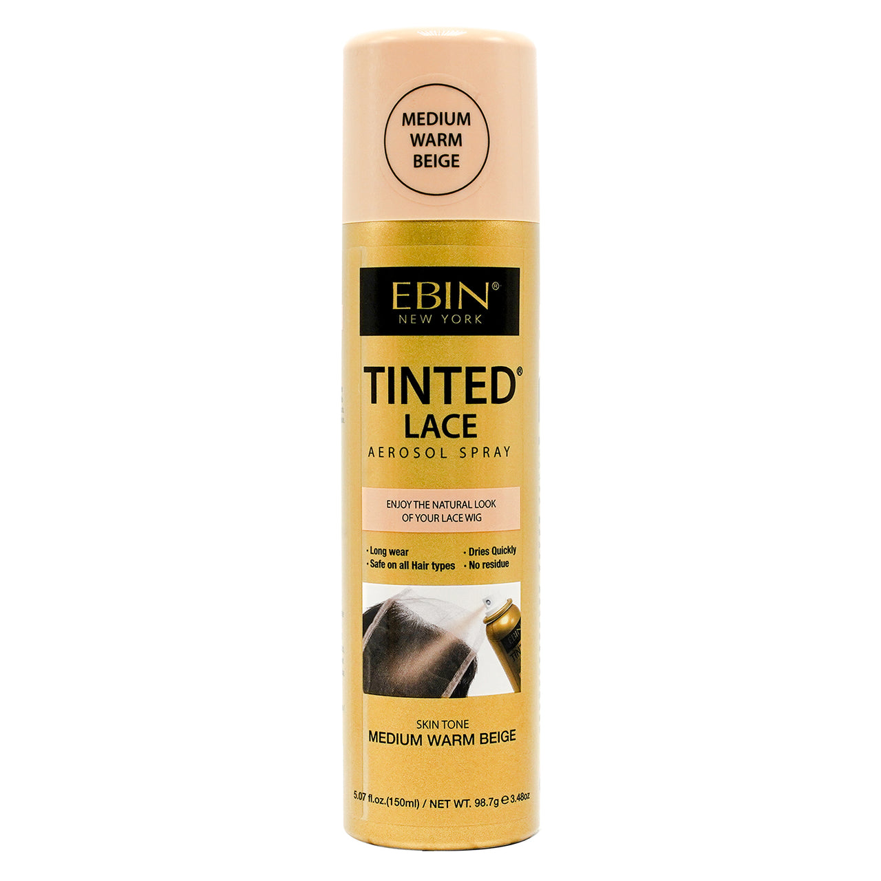 Tinted Lace Spray for Lace Wigs EBIN NEW YORK