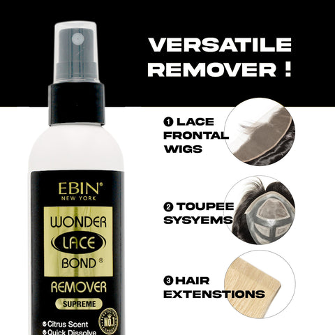 Wonder Lace Bond Waterproof Adhesive - Supreme Remover Spray