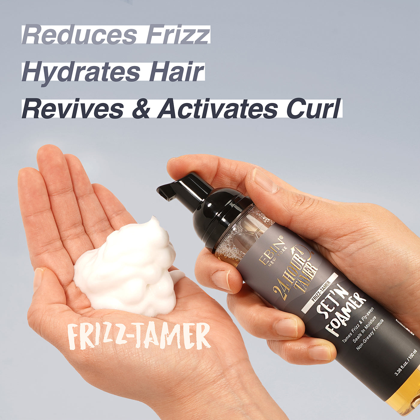 24 Hour Tamer Set'N Foamer - Frizz Tamer – EBIN NEW YORK